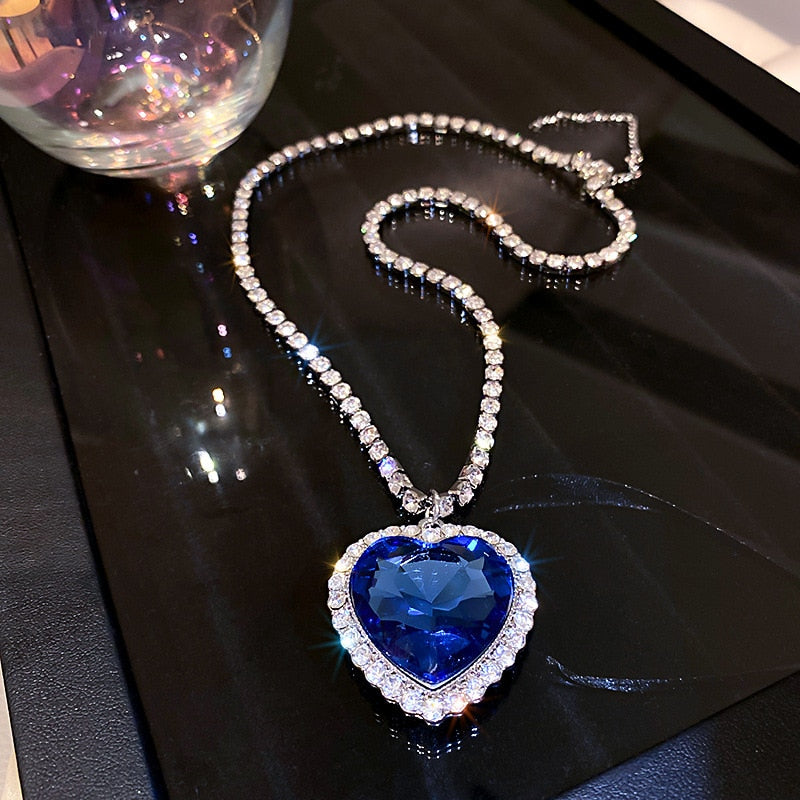 Titanic Heart Of Ocean Necklace